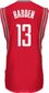 James Harden Youth Houston Rockets Red Replica Basketball Jersey