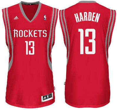 James Harden Youth Houston Rockets Red Replica Basketball Jersey