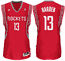 James Harden Youth Houston Rockets Red Replica Basketball Jersey