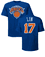 Jeremy Linn New York Knicks Royal #17 Player Name T Shirt by VF