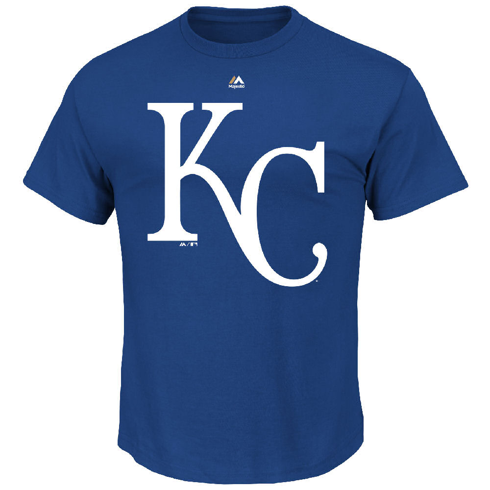 Kansas City Royals Majestic Official Logo Short Sleeve T Shirt Kansas