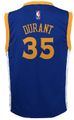 Kevin Durant Youth Golden State Warriors Blue Replica Basketball Jersey
