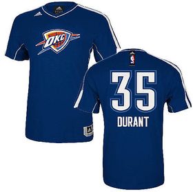 Kevin Durant Oklahoma City Thunder Official NBA On-Court Adidas Shooting Shirt