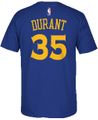 Kevin Durant 35 Adidas Golden State Warriors High Def Replica T Shirt