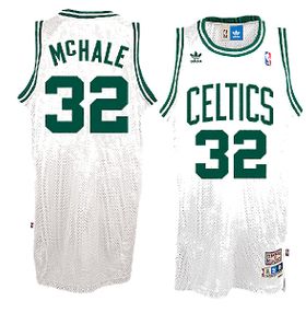 Kevin McHale Boston Celtics NBA Embroidered Replica Throwback Basketball Jersey By Adidas