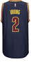 Youth Kryie Irving Cleveland Cavaliers Navy Replica Basketball Jersey by Adidas