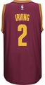 Youth Kryie Irving Cleveland Cavaliers Wine Replica Basketball Jersey by Adidas
