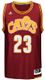Youth Lebron James Cleveland Cavaliers Wine Adidas Hardwood Classic Nights Replica Basketball Jersey
