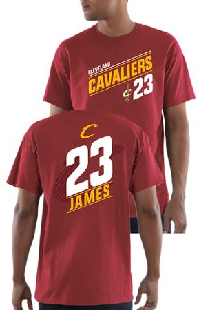 Lebron James Cleveland Cavaliers Mens Garnet 23 Possession T Shirt