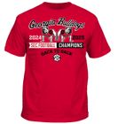 Ladies Baylor Bears Green Artistic Short Sleeve T Shirt