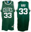 Larry Bird Boston Celtics Embroidered Replica Swingman  Basketball Jersey By Adidas
