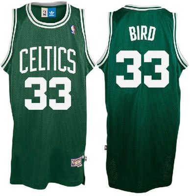 Larry Bird Boston Celtics Embroidered Replica Swingman  Basketball Jersey By Adidas