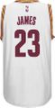 LeBron James Youth Cleveland Cavaliers White Replica Basketball Jersey by Adidas