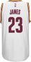 LeBron James Youth Cleveland Cavaliers White Replica Basketball Jersey by Adidas