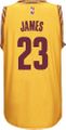 Lebron James Youth Cleveland Cavaliers Gold Replica Basketball Jersey by Adidas