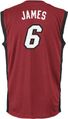 Lebron James Youth Miami Heat Rio Red Replica Basketball Jersey