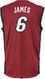 Lebron James Youth Miami Heat Rio Red Replica Basketball Jersey