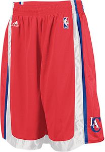 Los Angeles Clippers Adult NBA 10 Inseam Gear Basketball Shorts By Adidas