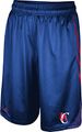 Los Angeles Clippers Blue Embroidered 12 inch Inseam Hoop Shorts by Adidas