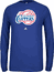 Los Angeles Clippers Blue Primary Logo Long Sleeve Tee Shirt by Adidas