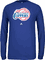Los Angeles Clippers Blue Primary Logo Long Sleeve Tee Shirt by Adidas