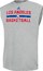 Los Angeles Clippers Grey Climalite Practice Sleeveless Shirt by Adidas