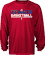 Los Angeles Clippers Heather Red Adidas  Authentic On-Court Practice Climalite Long Sleeve T Shirt