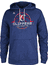 Los Angeles Clippers Mens Heather Blue Ultimate Banner Synthetic Hoodie by Adidas