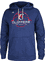 Los Angeles Clippers Mens Heather Blue Ultimate Banner Synthetic Hoodie by Adidas