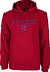 Los Angeles Clippers NBA Playbook Embroidered Red Hooded Sweatshirt by Adidas