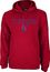 Los Angeles Clippers NBA Playbook Embroidered Red Hooded Sweatshirt by Adidas