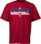 Los Angeles Clippers Red ClimaLite Performance Shirt by Adidas