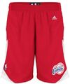Los Angeles Clippers Youth 8" Inseam NBA Replica Basketball Shorts By Adidas