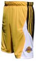 Los Angeles Lakers 3 Stripe Short by Adidas