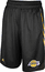 Los Angeles Lakers Black Embroidered 12 inch Inseam Hoop Shorts by Adidas