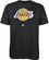 Los Angeles Lakers Black Primary Logo T Shirt by Adidas