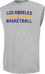 Los Angeles Lakers Grey Climalite Practice Sleeveless Shirt by Adidas