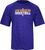 Los Angeles Lakers Heather Purple Adidas Authentic On-Court Practice SS Climalite Performance T Shirt