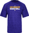 Los Angeles Lakers Heather Purple Adidas Authentic On-Court Practice SS Climalite Performance T Shirt