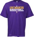 Los Angeles Lakers Purple ClimaLite Performance  Shirt by Adidas