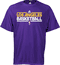 Los Angeles Lakers Purple ClimaLite Short Sleeve Shirt by Adidas