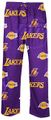 Los Angeles Lakers Purple Keynote NBA Mens Pajama Pants by Concepts Sports
