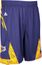 Los Angeles Lakers Purple NBA Pre-Game Authentic Basketball Shorts by Adidas