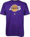 Los Angeles Lakers Purple The Go To NBA Short Sleeve T Shirt by Adidas