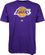 Los Angeles Lakers Purple The Go To NBA Short Sleeve T Shirt by Adidas