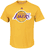 Los Angeles Lakers Mens Gold Assist Short Sleeve T Shirt 