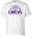 Los Angeles Lakers White Fundamental Short Sleeve Tee by Adidas