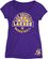 Los Angeles Lakers Womens Scoop Neck Backup Tee Shirt by Adidas