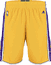 Los Angeles Lakers Youth Gold Replica Basketball Shorts by Adidas