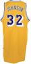 Magic Ervin Johnson Los Angeles Lakers Gold NBA Embroidered Replica Throwback Basketball Jersey By Adidas